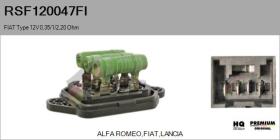 FIAT RSF120047FI - RESISTENCIAS VENTILADOR CALEFACCION