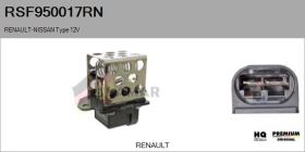 RENAULT NISSAN RSF950017RN - RESISTENCIAS VENTILADOR CALEFACCION