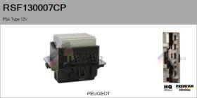 PSA RSF130007CP - RESISTENCIAS VENTILADOR CALEFACCION