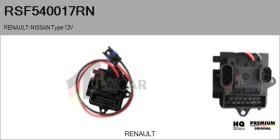 RENAULT NISSAN RSF540017RN - RESISTENCIAS VENTILADOR CALEFACCION