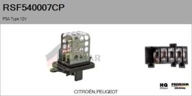  RSF540007CP - RESISTENCIAS VENTILADOR CALEFACCION