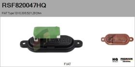 HQ RSF820047HQ - RESISTENCIAS VENTILADOR CALEFACCION