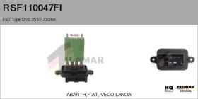 FIAT RSF110047FI - RESISTENCIAS VENTILADOR CALEFACCION