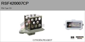 PSA RSF420007CP - RESISTENCIAS VENTILADOR CALEFACCION