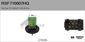 HQ RSF710007HQ - RESISTENCIAS VENTILADOR CALEFACCION