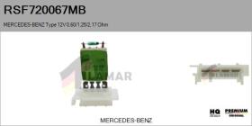 MERCEDES BENZ RSF720067MB - RESISTENCIAS VENTILADOR CALEFACCION