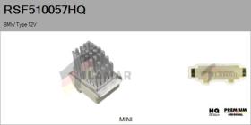 HQ RSF510057HQ - RESISTENCIAS VENTILADOR CALEFACCION