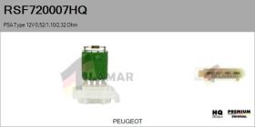 HQ RSF720007HQ - RESISTENCIAS VENTILADOR CALEFACCION