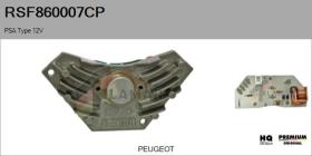 PSA RSF860007CP - Resistencia Ventilador Calefacción