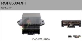 FIAT RSF850047FI - Resitencia, ventilador habitáculo FIAT Type 12V