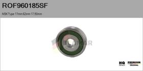 SKF ROF960185SF - RODAM. NUEVO ORIG. NSK Type 17,50mm