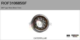 SKF ROF310685SF - RODAM. NUEVO ORIG. SKF Type 15,00mm 35,00mm 11,00mm