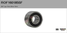 SKF ROF160185SF - RODAM. NUEVO ORIG. SKF Type 15,00mm 36,00mm 18,00mm