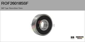 SKF ROF260185SF - RODAM. NUEVO ORIG. SKF Type 15,00mm 43,00mm 13,00mm