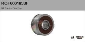 SKF ROF660185SF - RODAM. NUEVO ORIG. SKF Type 8,00mm 23,00mm 11,00mm