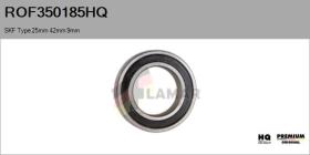 HQ ROF350185HQ - RODAM. NUEVO SKF Type 25mm 42mm 9mm