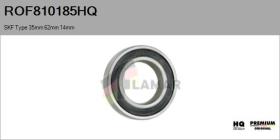 HQ ROF810185HQ - RODAM. NUEVO SKF Type 35mm 62mm 14mm