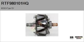 HQ RTF980101HQ - ROTOR NUEVO BOSCH Type 12V