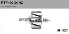 HQ RTF450101HQ - ROTOR NUEVO BOSCH Type 12V 100,00mm