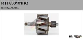 HQ RTF830101HQ - ROTOR NUEVO BOSCH Type 12V 103,00mm