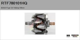 HQ RTF780101HQ - ROTOR NUEVO BOSCH Type 12V 140Amp 105,00mm