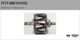 HQ RTF480101HQ - ROTOR NUEVO BOSCH Type 12V 150Amp 101,00mm