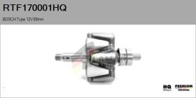 HQ RTF170001HQ - ROTOR NUEVO BOSCH Type 12V 89,00mm