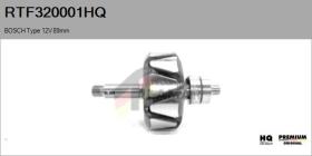 HQ RTF320001HQ - ROTOR NUEVO BOSCH Type 12V 89,00mm