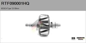 HQ RTF090001HQ - ROTOR NUEVO BOSCH Type 12V 89,00mm