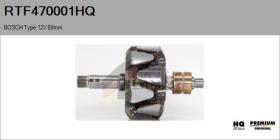 HQ RTF470001HQ - ROTOR NUEVO BOSCH Type 12V 89,00mm