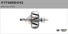 HQ RTF940001HQ - ROTOR NUEVO BOSCH Type 12V 89,00mm