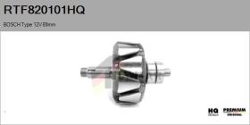 HQ RTF820101HQ - ROTOR NUEVO BOSCH Type 12V 89,00mm