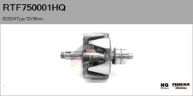 HQ RTF750001HQ - ROTOR NUEVO BOSCH Type 12V 89,00mm