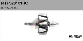 HQ RTF520101HQ - ROTOR NUEVO BOSCH Type 12V 89,00mm