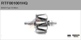 HQ RTF001001HQ - ROTOR NUEVO BOSCH Type 12V 89,00mm