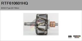 HQ RTF610601HQ - ROTOR NUEVO BOSCH Type 24V 100,00mm