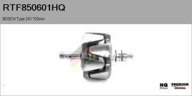 HQ RTF850601HQ - ROTOR NUEVO BOSCH Type 24V 103,00mm