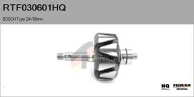 HQ RTF030601HQ - ROTOR NUEVO BOSCH Type 24V 89,00mm