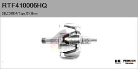 HQ RTF410006HQ - ROTOR NUEVO DELCOREMY Type 12V 96,00mm