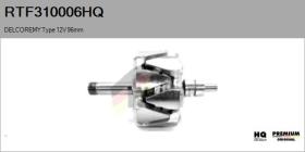 HQ RTF310006HQ - ROTOR NUEVO DELCOREMY Type 12V 96,00mm