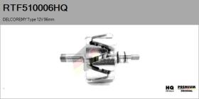 HQ RTF510006HQ - ROTOR NUEVO DELCOREMY Type 12V 96,00mm