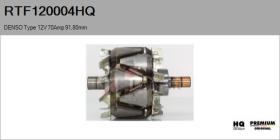 HQ RTF120004HQ - ROTOR NUEVO DENSO Type 12V 70Amp 91,80mm