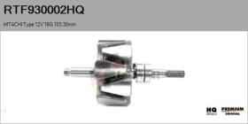 HQ RTF930002HQ - ROTOR NUEVO HITACHI Type 12V 16G 103,30mm