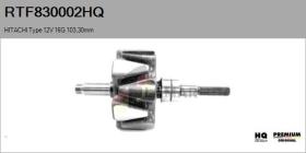 HQ RTF830002HQ - ROTOR NUEVO HITACHI Type 12V 16G 103,30mm