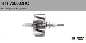 HQ RTF730002HQ - ROTOR NUEVO HITACHI Type 12V 16G 103,30mm