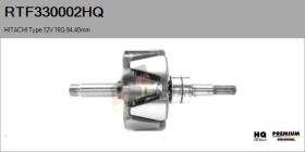 HQ RTF330002HQ - ROTOR NUEVO HITACHI Type 12V 16G 94,40mm