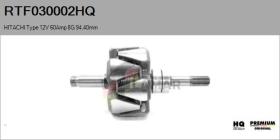 HQ RTF030002HQ - ROTOR NUEVO HITACHI Type 12V 60Amp 8G 94,40mm