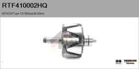 HQ RTF410002HQ - ROTOR NUEVO HITACHI Type 12V 60Amp 94,40mm