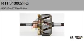 HQ RTF340002HQ - ROTOR NUEVO HITACHI Type 12V 70Amp 6G 98,00mm