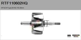 HQ RTF110602HQ - ROTOR NUEVO HITACHI Type 24V 6G 103,30mm